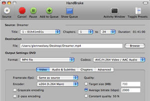 Best Free DVD Ripper - Handbrake