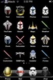 free iPhone themes - StarPunk