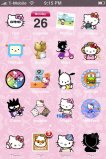 free iPhone themes - Hello Kitty