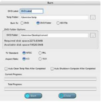 convert video to dvd and burn dvd on mac
