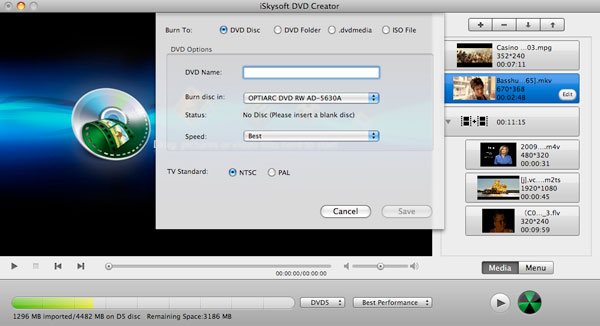 burn movie to dvd