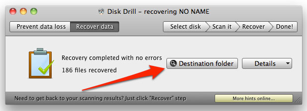 Recover Deleted files on Mac successfully
