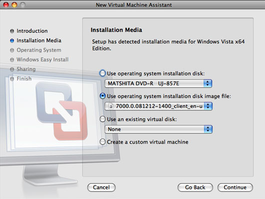 install Windows system on Mac