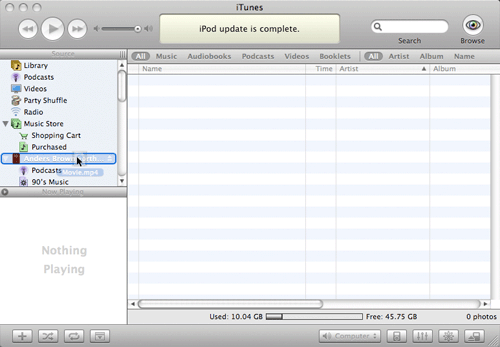 itunes to ipod