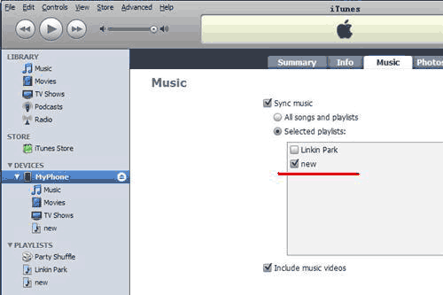 Transfer iTunes to iPod