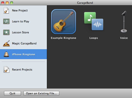 use garageband to make ringtone