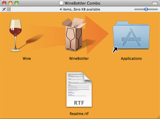Install Winebottler