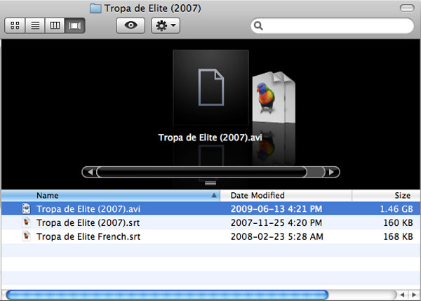 Play movie with subtitle