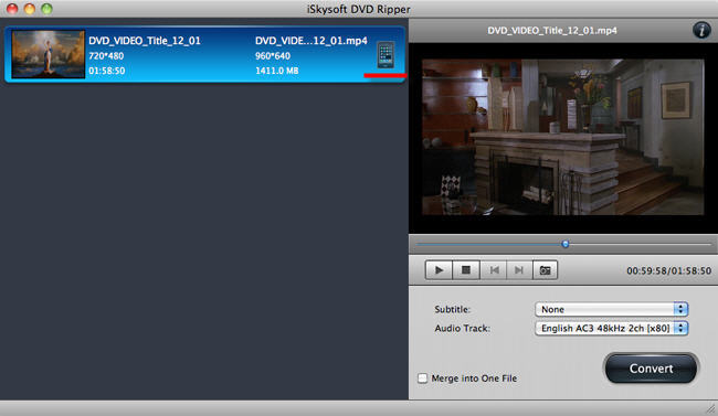 Rip DVD to MP4 on Mac