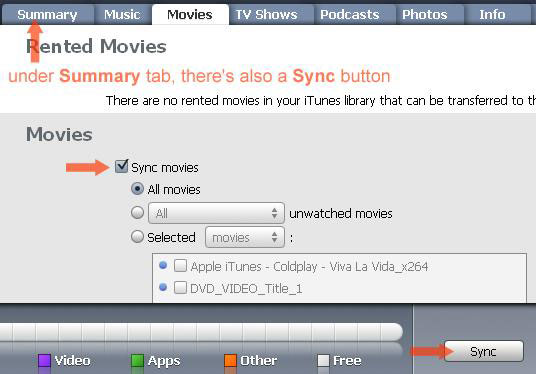 Transfer DVD movie to iPhone
