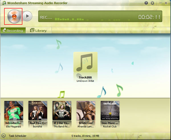 Streaming Audio Recorder