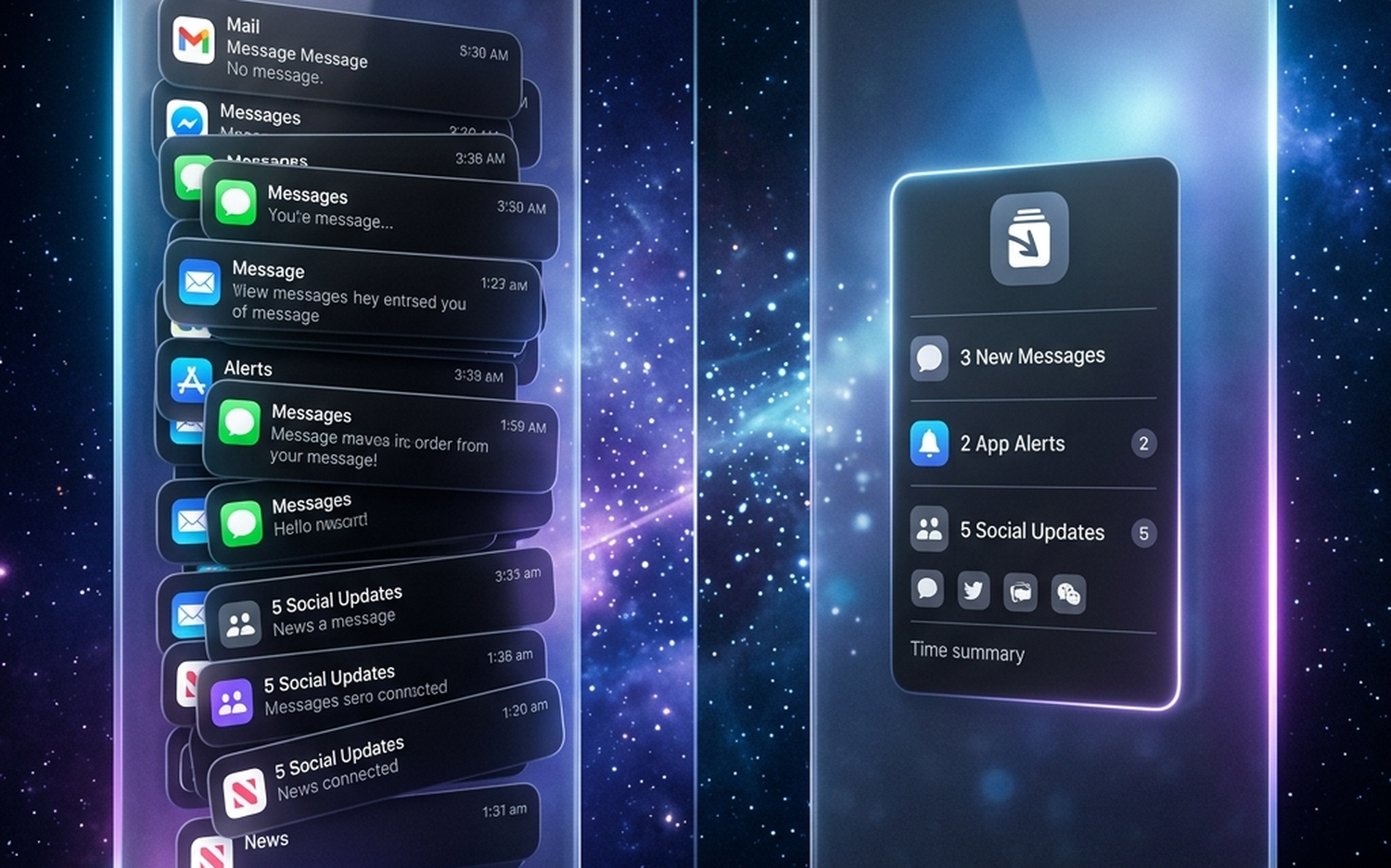 Apple Intelligence Notification Summaries reducing group chat overload on iPhone