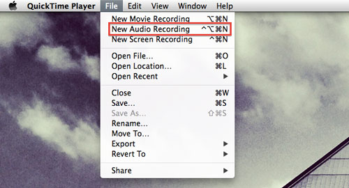 Free Audio Recorder for Mac - Quicktime
