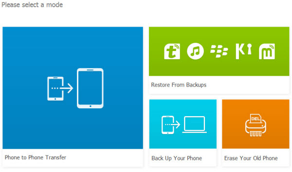 Select Mobiletrans Mode